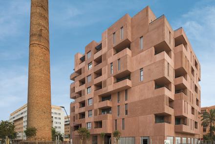 Edificio Málaga fachada